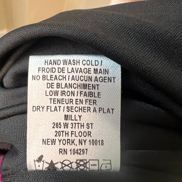 Milly Hayden Graffiti-Print Sheath Dress Size 8 - Picture 10 of 11